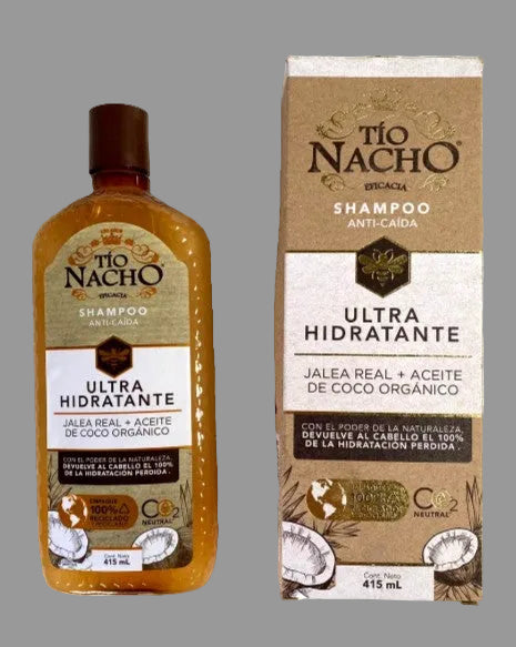 Tónico de Tónico bottle and packaging on a white background