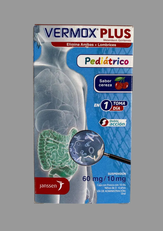 Vermox Plus Pediatric 60mg/10mg