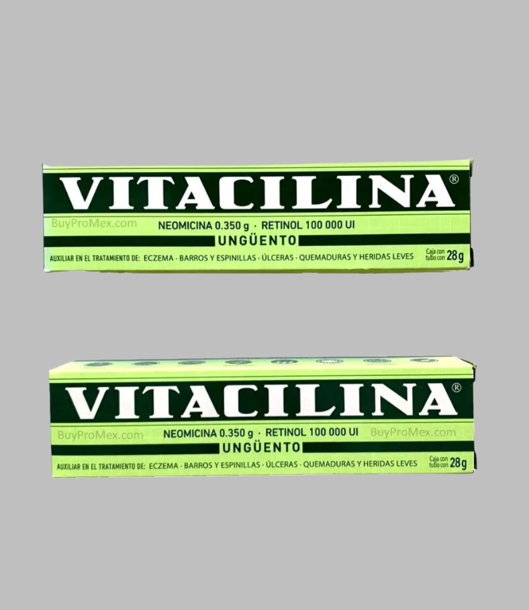 2-Pk Vitacilina Skin Ointment w/Retinol 28gr/.98oz