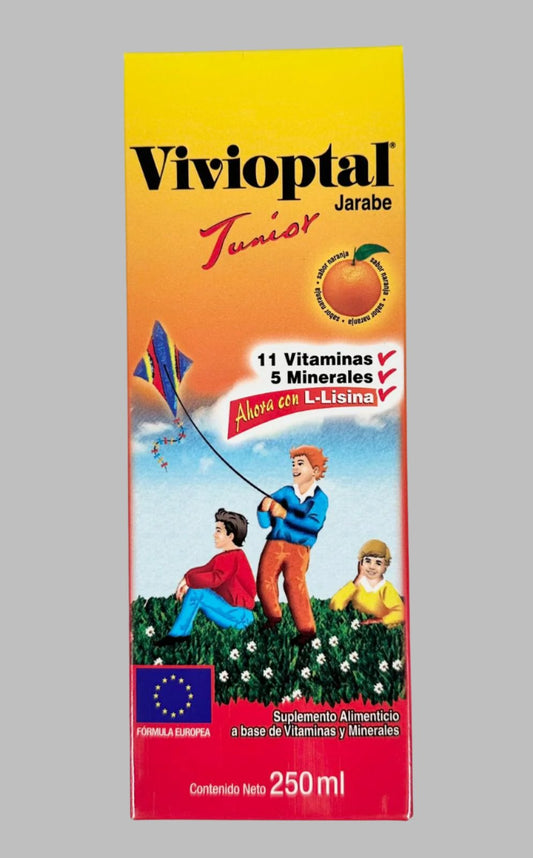 Vivioptal Teen Orange Flavored Nutritional Supplement Syrup 250ml/8.45 fl. oz