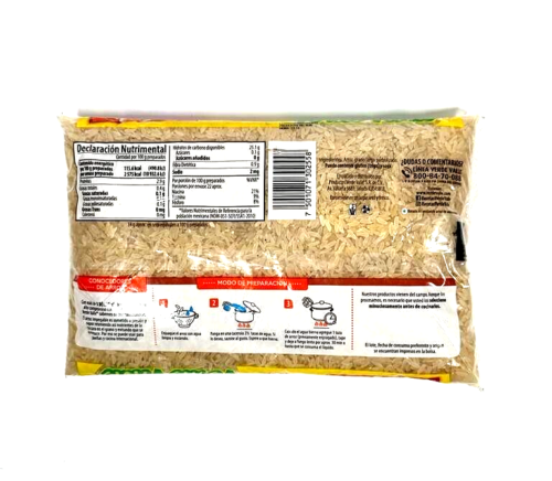 3-Pk Verde Valle Non-Stick Rice/ Verde Valle Arroz Impegable/ 750g/1.65 lbs