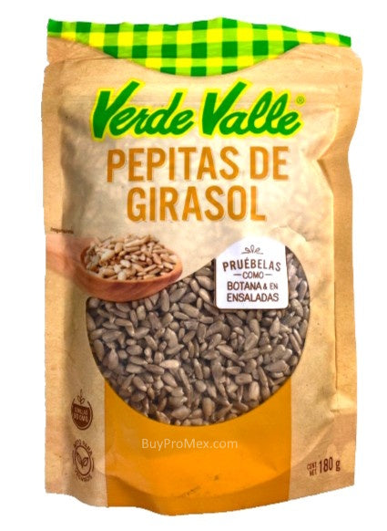 Verde Valle Pepitas de Girasol 180g/6.34oz