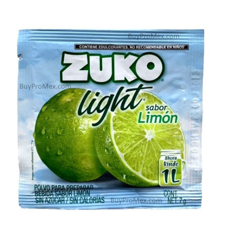 12-Pk Zuko Light Lemon 7g/.24oz