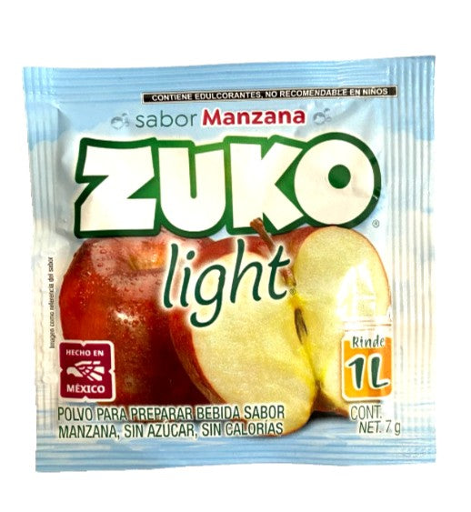 12-Pk Zuko Light Manzana/ Zuko Light Apple 7g/.24oz