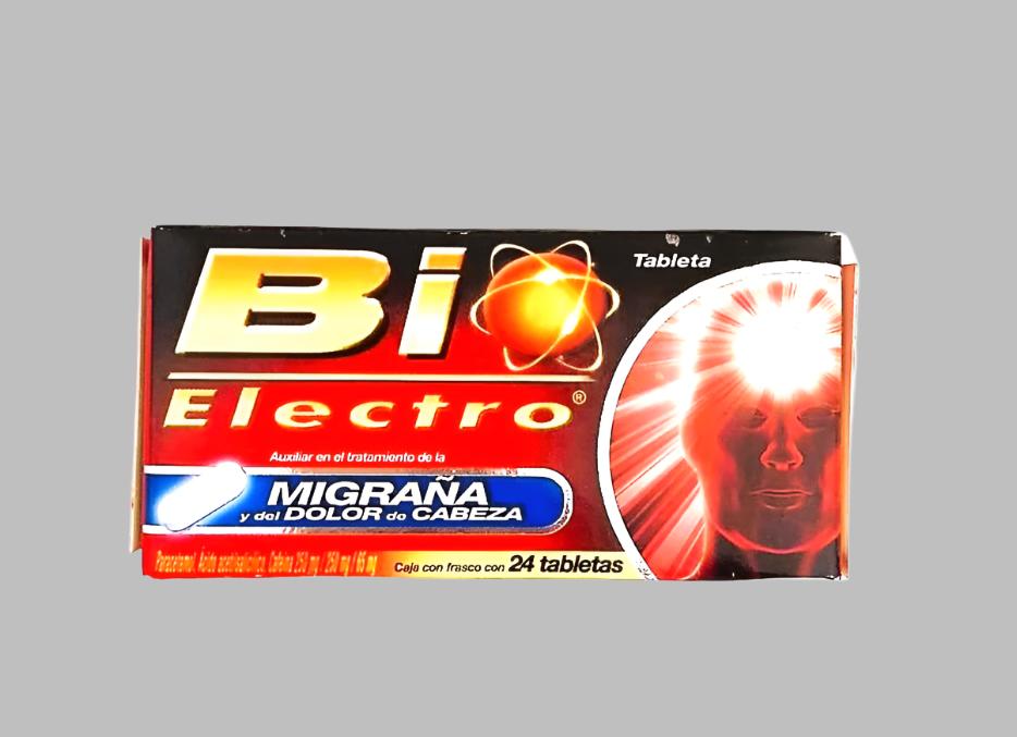 Bio Electro Migraine Pain Relief 250mg/24 Tab