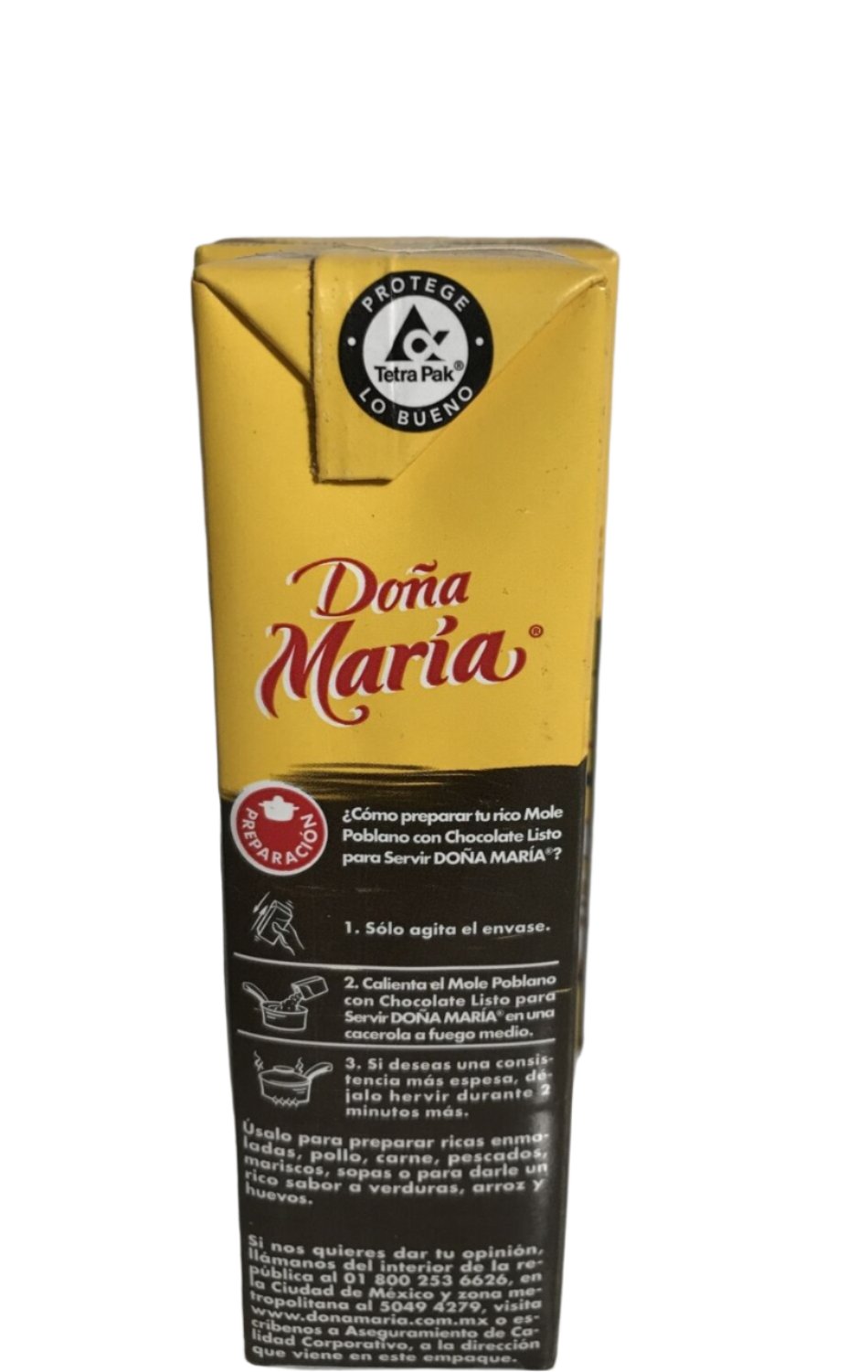 4-Pack Mexican Mole DOÑA MARIA w/Chocolate 360g