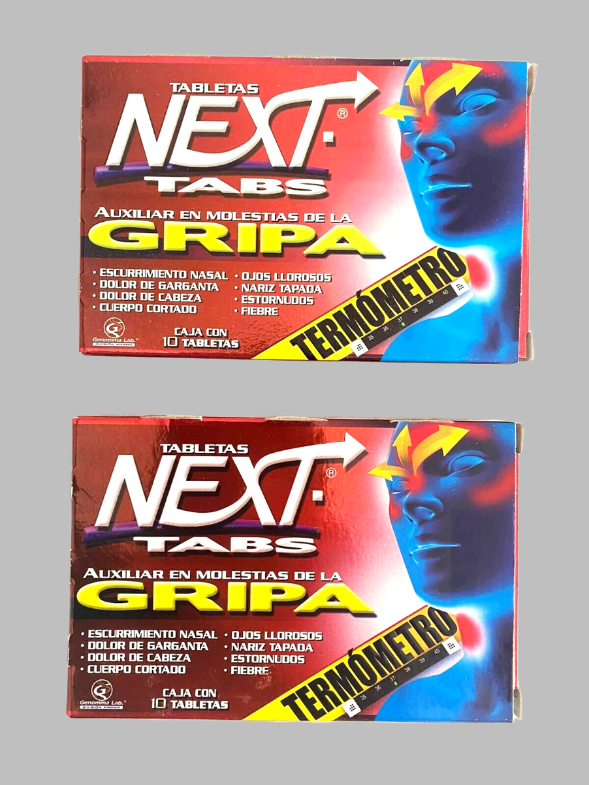 2-Pk NEXT Tabs FLU Prevention / NEXT Tabletas Gripa 20CT