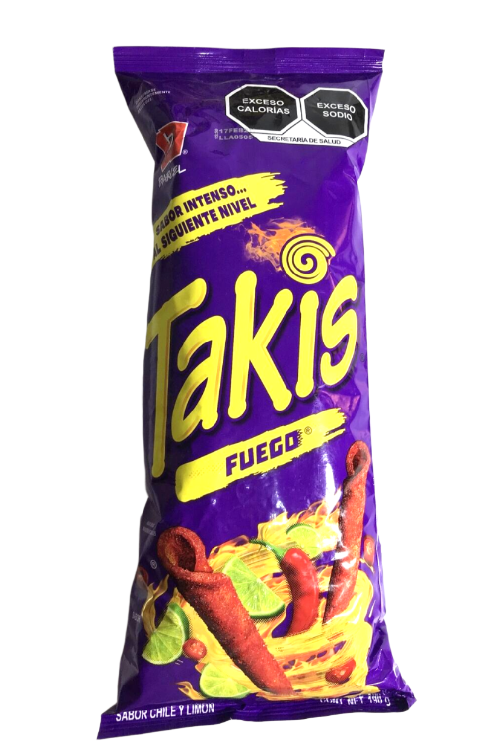 5-Pk TAKIS Fuego Tortilla Chips by Barcel 190gr/6oz – BuyPromex