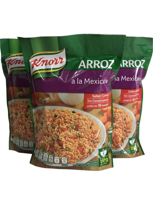 3-Pk Knorr Arroz A La Mexicana Mexican Style Rice 155g/5.4oz