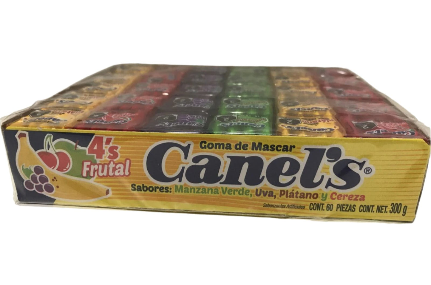 60pcs Canel's Chewing Gum Assorted Fruit Flavors 300gr/11oz