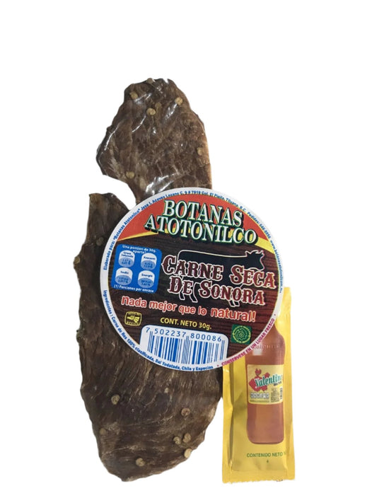 5-pk Botanas Atotonilco Dehydrated Beef 30g/1.6oz