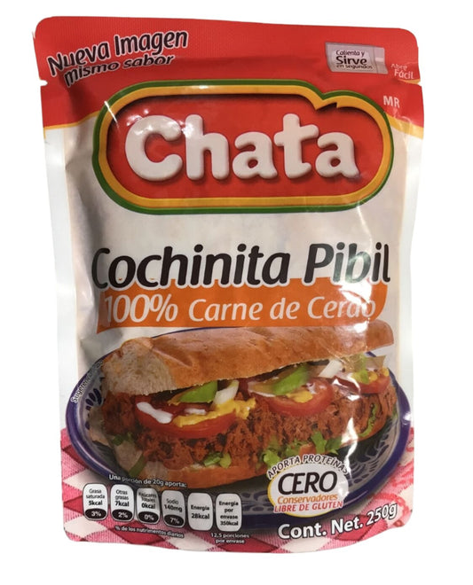 4-Pk Chata Cochinita Pibil Mexican Traditional Dish 250g/7oz