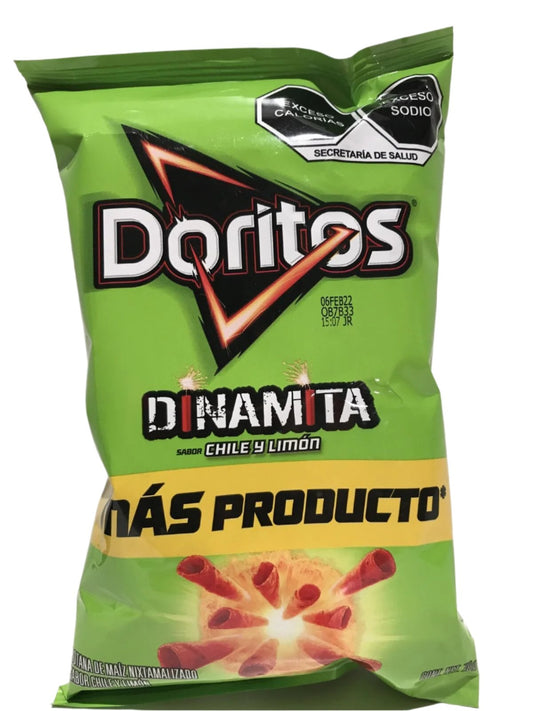 6-Pk Mexican Doritos Chili & Lemon 70gr/2.46oz