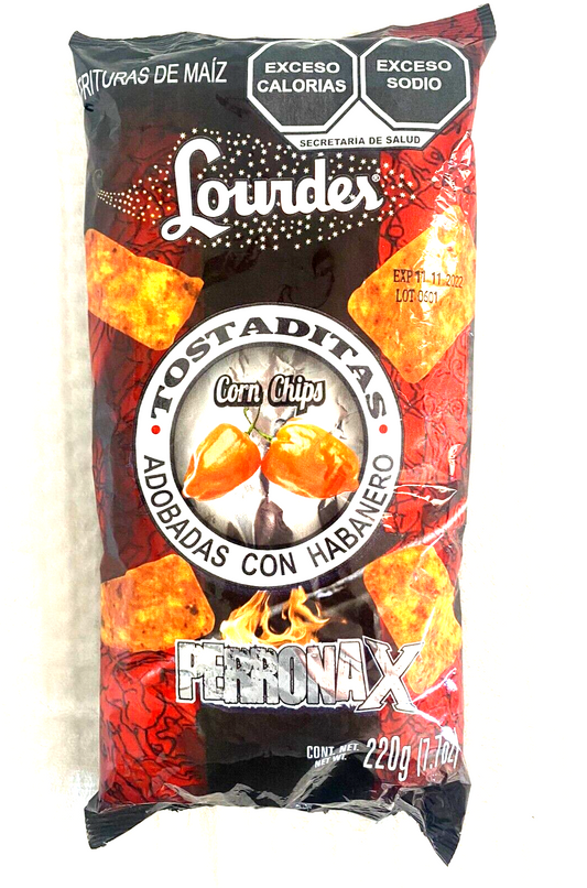 5-Pk Lourdes Perronas X Adobadas Habanero / Lourdes Adobo Habanero HOT 220g/7.7oz