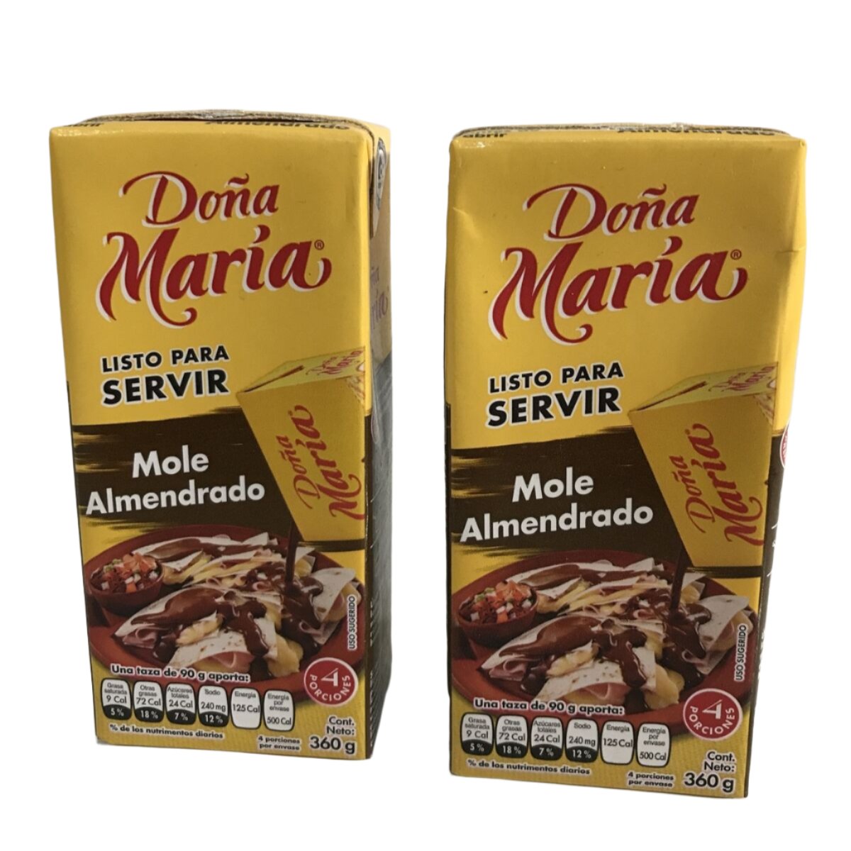 4-Pack Doña Maria Mole Almendrado Mexican Mole Recipe 360g/ 12.7oz