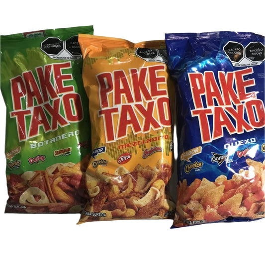 5-Pk Paketaxo Assorted Party Mix Chips 70gr/2.47oz ea.