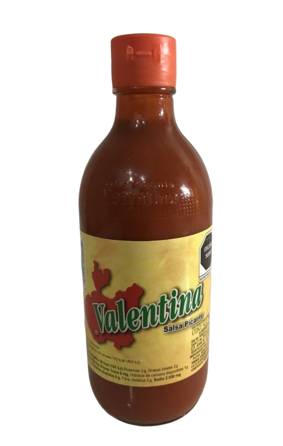 4-Pack Valentina Mexican Hot Sauce / Salsa Valentina 370ml/12.5 oz.